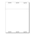 thumbnail image 1 of Print-Ready Numbered Ticket Sheets, 8-1/2" x 13", 8 Tickets Per Sheet, Perfed Stubs, Consec Numbers & Info Lines, Ticket Size: 2-1/8" x 6-1/2" on White 67lb Vellum - 250 Sheets (2,000 Tickets), 1 of 2