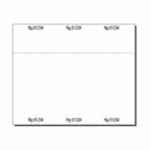 Print-Ready Numbered Tickets w Perfed Stub (2-7/8" x 7"), 6-UP on 8-1/2" x14" White 67lb Vellum Paper - 250 Sheets (1500 Tickets)