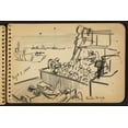 thumbnail image 1 of Print: Ready To Go, Sketch by Victor Lundy, 1944, 1 of 4