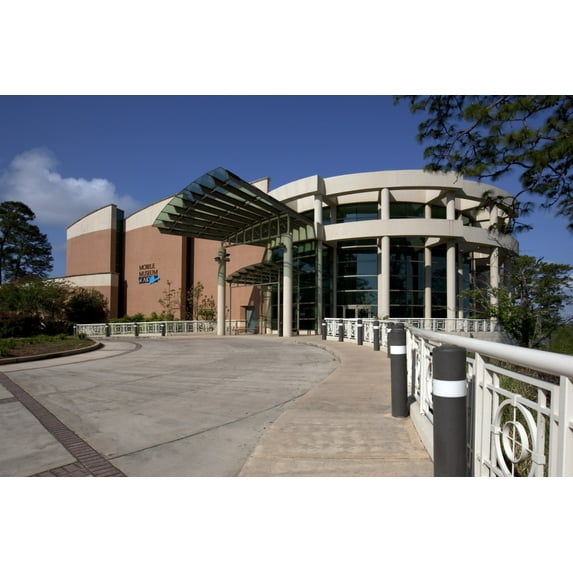 Print: Recently Expanded In 2002, The Mobile Museum Of Art In Beautiful