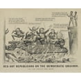 thumbnail image 1 of Print: Red Hot Republicans On The Democratic Gridiron. "The San Domingo, 1 of 4