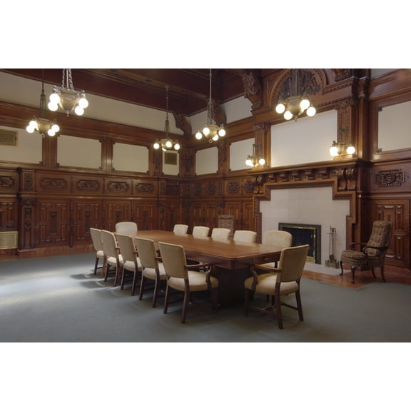 Print: Redwood Room, James R. Browning U.S. Court Of Appeals Building, San