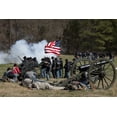 thumbnail image 1 of Print: Reenactment Of Civil War Siege Of April 1862, Bridgeport, Alabama, 1 of 4