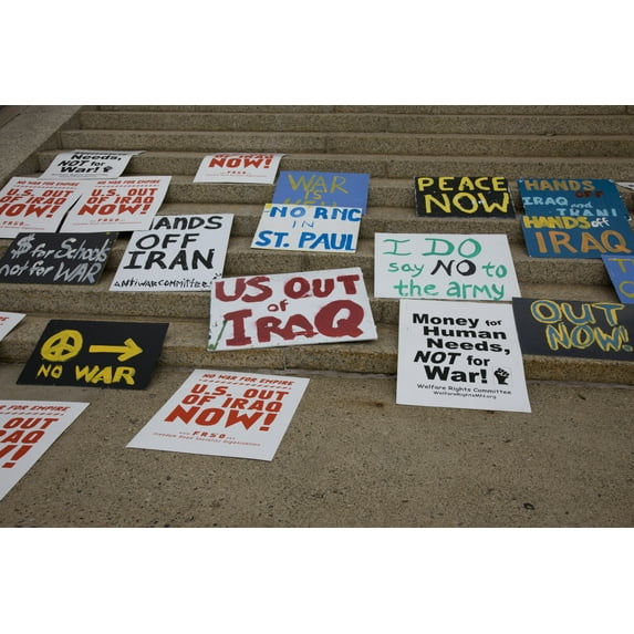 Print: Republican National Convention, September 1-4, 2008. Protest Signs