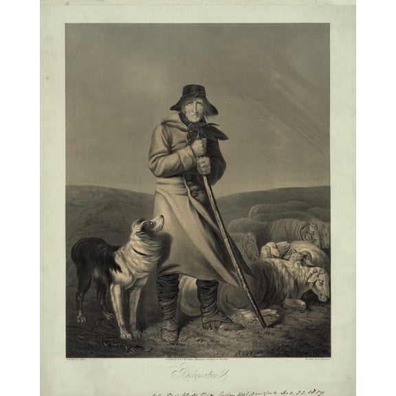 Print: Resignation, 1859