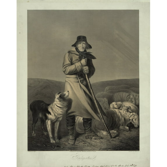 Print: Resignation, 1859