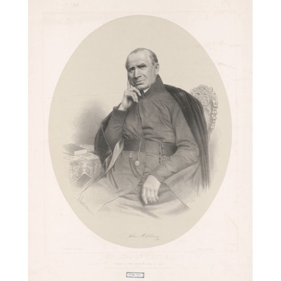 Print: Rev. John Mcelroy, S.J., 1860