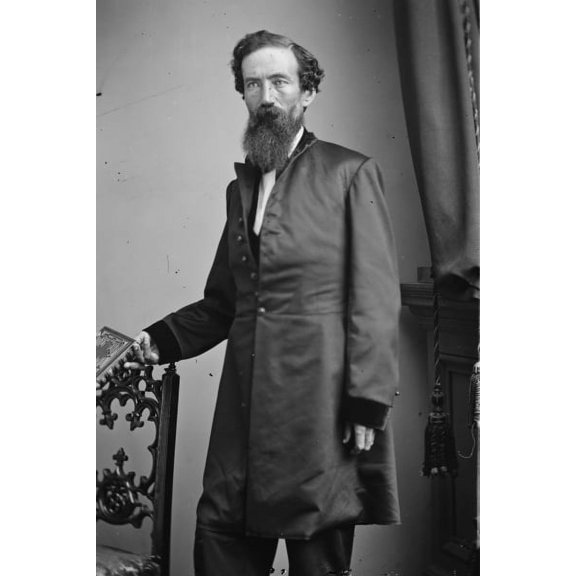 Print: Rev. Kelley, circa 1855
