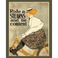 thumbnail image 1 of Print: Ride A Stearns And Be Content, 1896, 1 of 4