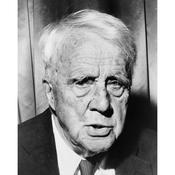 Print: Robert Frost, Bust Portrait, Facing Front, 1961
