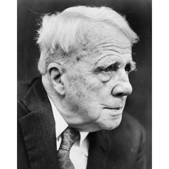 Print: Robert Frost, Poet Who Is 85 Years Old Today, 1959