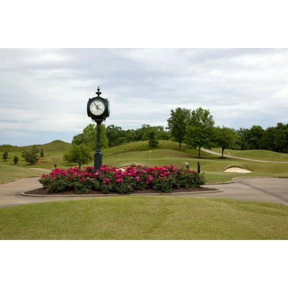 Print: Robert Trent Jones Capitol Hill Golf Course In Prattville, Alabama