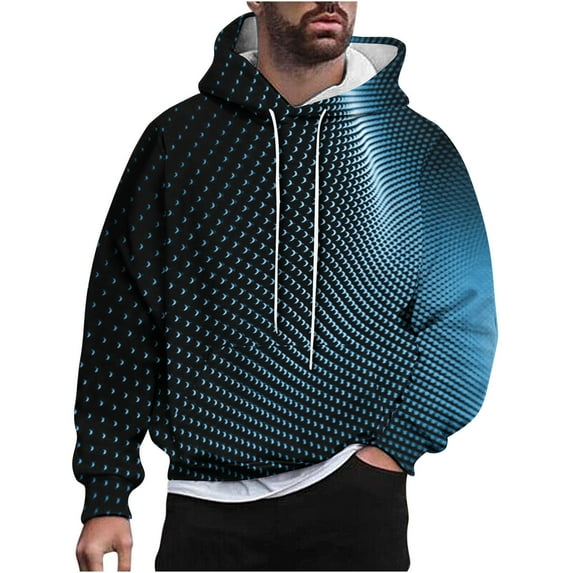 Print Round Neck Sweatshirt Crewneck Sweatshirts Men Mens Hoodies Pullover Funny Black Hoodies Men Y2k Sweaters for Men Trendy Clearance