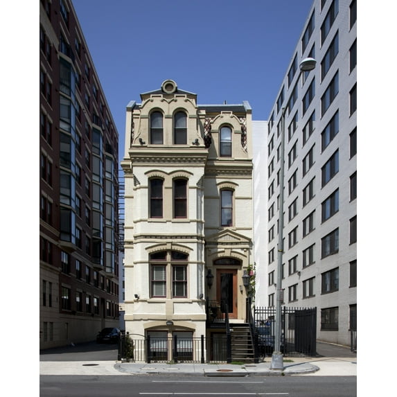 Print: Row House Near Logan Circle, NW, Washington, D.C., 2010