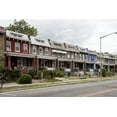 thumbnail image 1 of Print: Row Houses, 13th St. Near Intersection With Shepard St., NW, 1 of 4