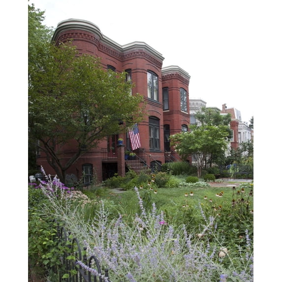 Print: Row Houses, East Capitol St., Washington, D.C., 2010