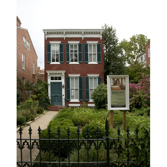 Print: Row Houses, East Capitol St., Washington, D.C., 2010