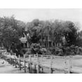 thumbnail image 1 of Print: Ruins Of Old Boat Landing Compte De Tallyrand Villa, 1910, 1 of 4