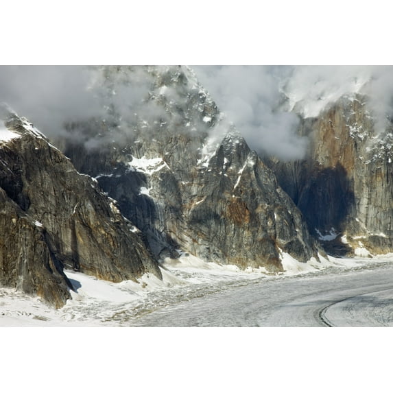 Print: Ruth Gorge, Denali National Park, Alaska, 2008