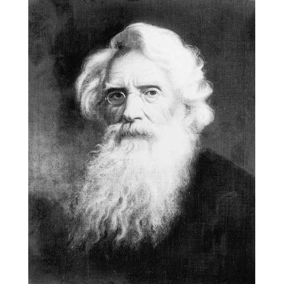 Print: Samuel Finley Breese Morse, Head And Shoulders Self-Portrait
