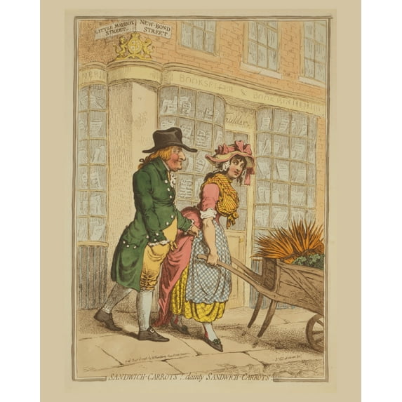 Print: Sandwich-Carrots! - Dainty Sandwich-Carrots, 1796