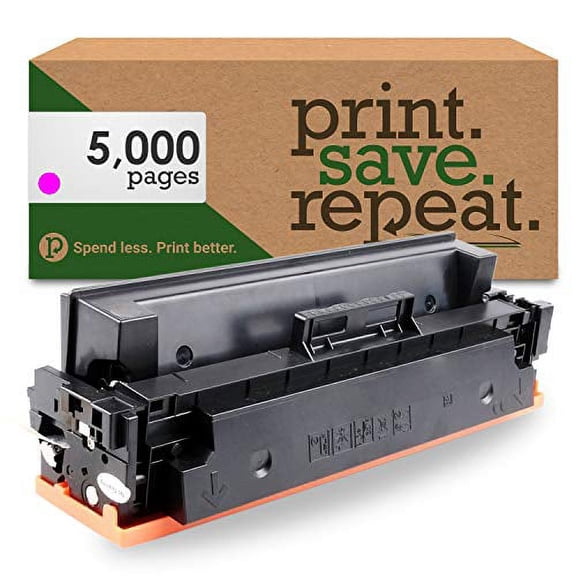 Print.Save.Repeat. HP CF413X (413X) Magenta High Yield Toner Cartridge for M377, M452, M477 [5,000 Pages]
