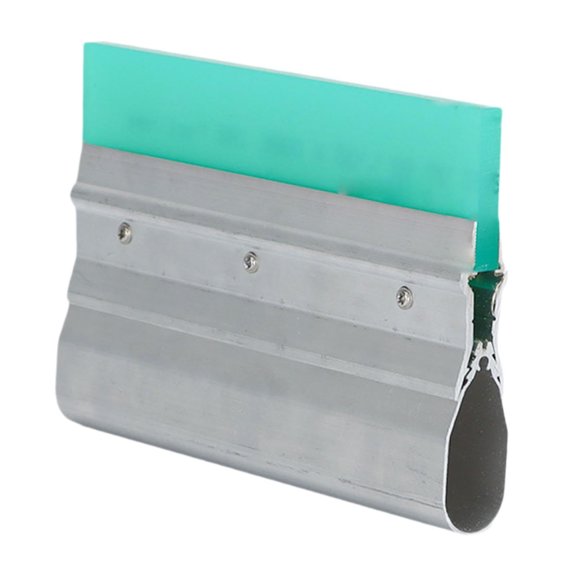 Print Scraper Squeegee Aluminum Handle Rubber Head Tool for Screen Printing, Ink Spreading and Stencil Work, 1 Piece