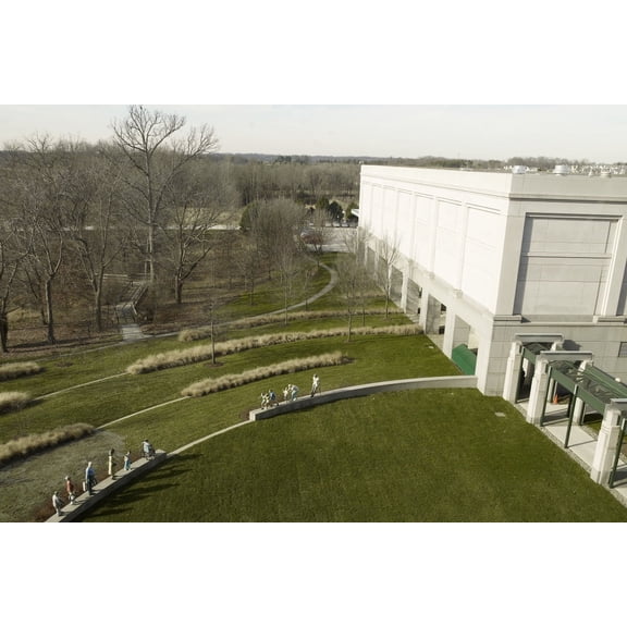 Print: Sculpture Life In The Community In Two Separate Installations Of