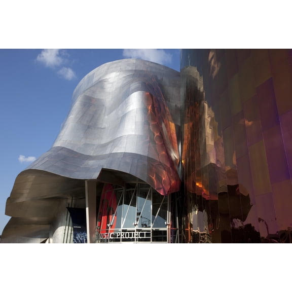 Print: Seattle Music Project By Architect Frank O. Gehry, Seattle