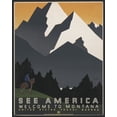 thumbnail image 1 of Print: See America Welcome To Montana /, circa 1936, 1 of 4