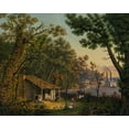 thumbnail image 1 of Print: Settler's First Blockhouse, 1870, 1 of 4