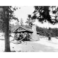 thumbnail image 1 of Print: Shelter House Built For The City Of Denver In Rocky MOUNTAINS--J.B, 1 of 4