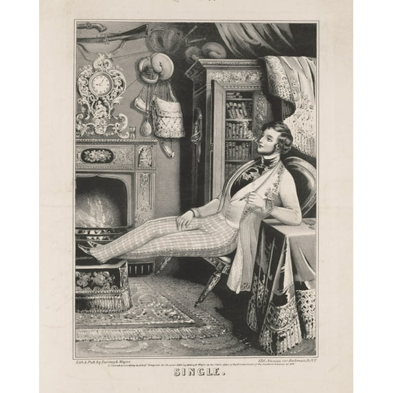 Print: Single, 1846