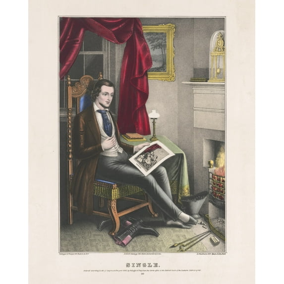 Print: Single, 1846