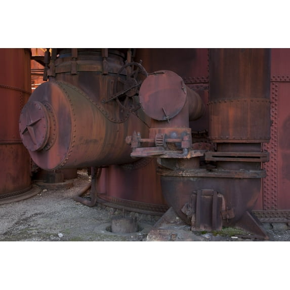 Print: Sloss Furnace, Birmingham, Alabama, 2010