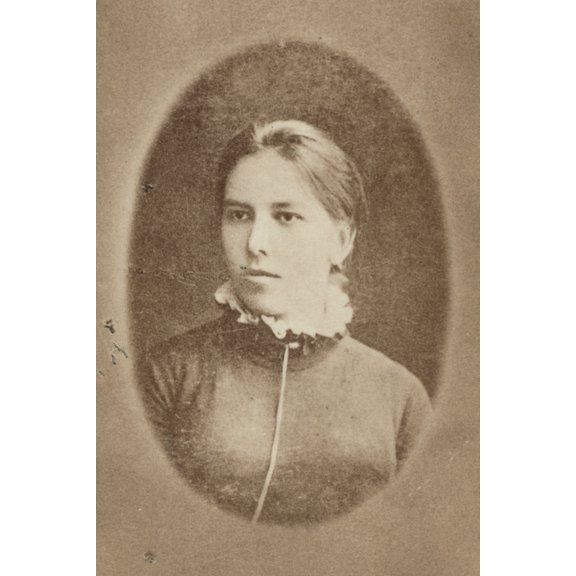 Print: Sophia Nikitina, Died On Way To Place Of Exile, 1884