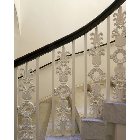 Print: Stair Detail In Former General Post Office, Tariff Building; Now