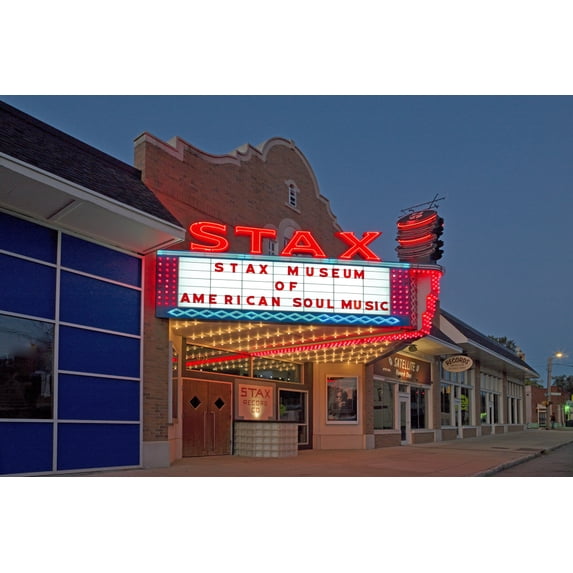 Print: Stax Museum Of America Soul Music, Memphis, Tennessee, 2008