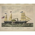 thumbnail image 1 of Print: Steam Ship Southerner, Capt. Berry. Regular Packet Between New York, 1 of 4