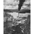 thumbnail image 1 of Print: Steamer White Horse In Five Fingers, 1920, 1 of 4