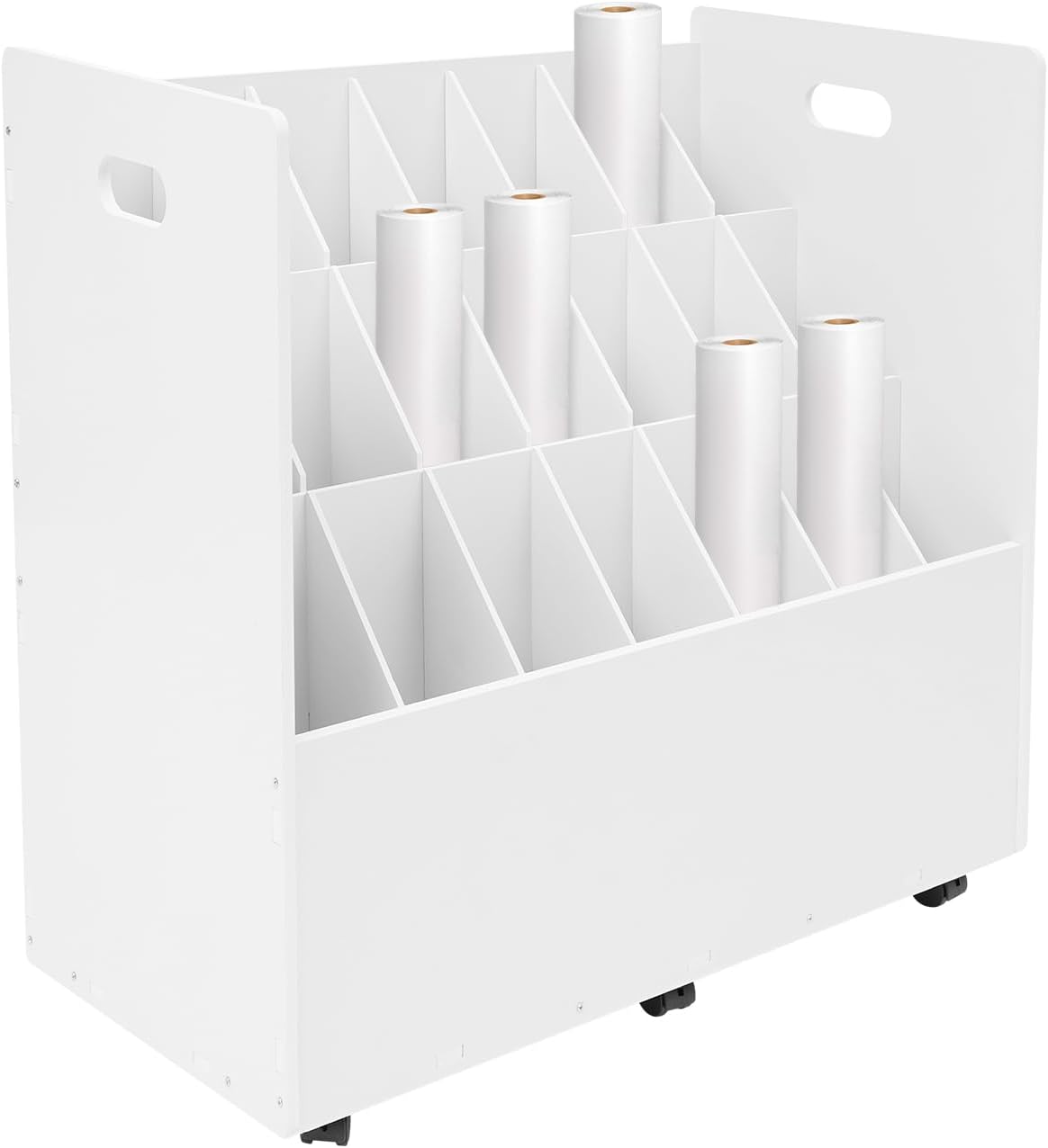 Print Storage Organizer Cart, Plan and Blueprint Storage Box, Poster ...