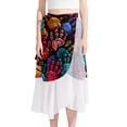 thumbnail image 1 of Print Stylish Chiffon Beach Skirt for Women - for Your Beach Escapades, 1 of 6