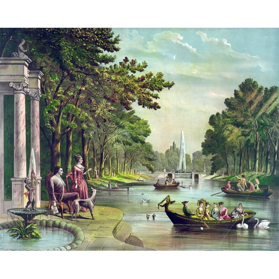 Print: Summer Residence Of Lafayette, 1882