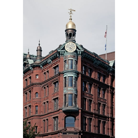 Print: Suntrust Bank Building, Intersection Of 15th St. And New York Ave.