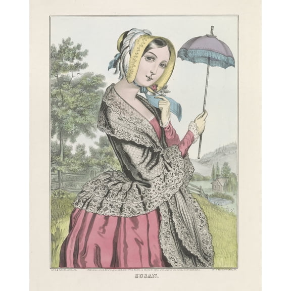 Print: Susan, 1847