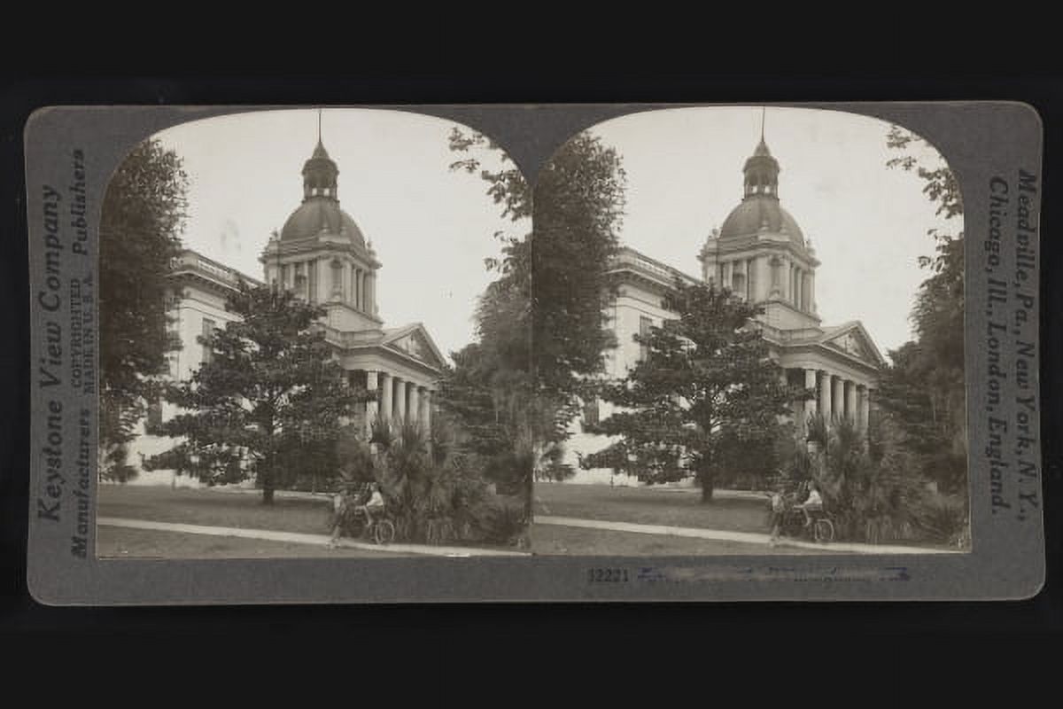 Print Tallahassee, Florida State Capitol, 1929