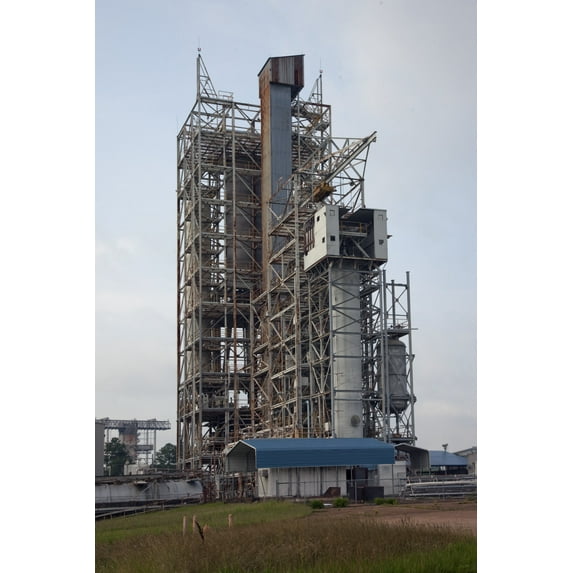 Print: Testing Platform, Redstone Arsenal, Huntsville, Alabama, 2010