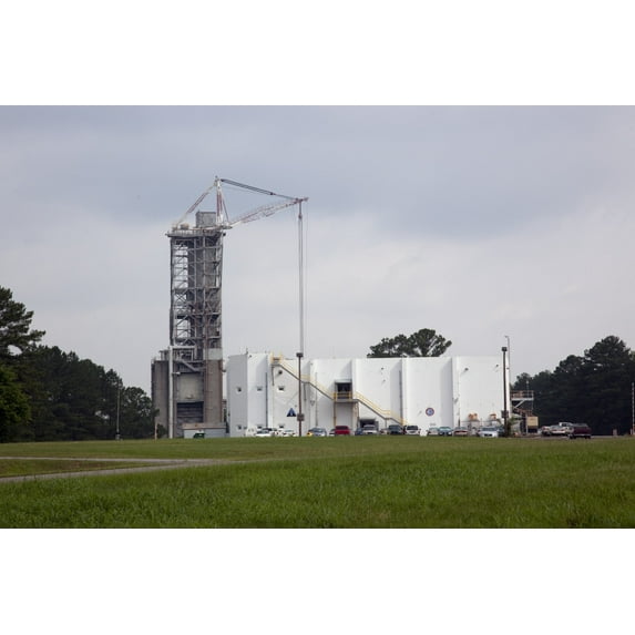 Print: Testing Platform, Redstone Arsenal, Huntsville, Alabama, 2010