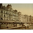 thumbnail image 1 of Print: The Beach And Hotels, Ostend, Belgium, circa 1890, 1 of 4