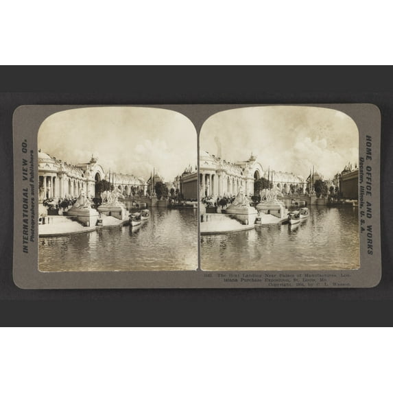 Print: The Boat Landing Near Palace Of Manufactures, Louisiana Purchase